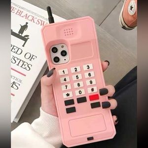 Pink Cell phone iPhone 11 Case